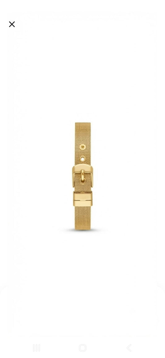 Gold Mesh Strap Bracelet