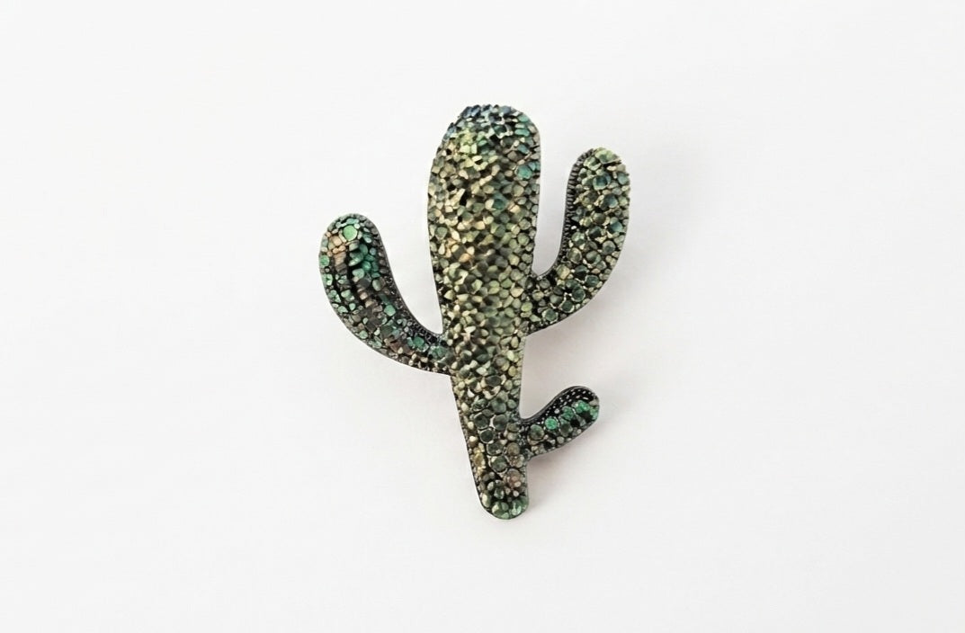 Broche Cactus de Aleación