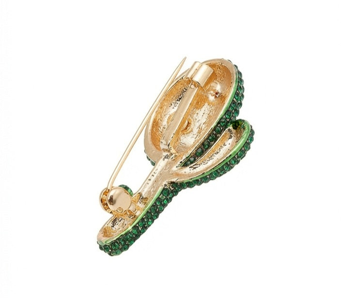 Broche Cactus de Aleación